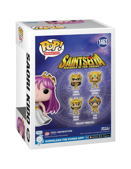Funko Pop! Saint Seiya Athena Saori Kido 10.54 cm Brillante
