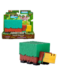 Figura de Acción Sniffer Mattel Minecraft 8.26 cm con Sonidos