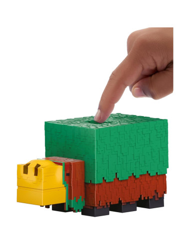 Figura de Acción Sniffer Mattel Minecraft 8.26 cm con Sonidos