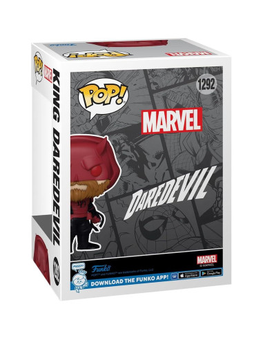 Figura de Vinilo Pop! Rey Daredevil Funko 10,16 cm Exclusiva