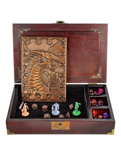 Bandeja de Dados DND HORNATE 30.8x20 cm Madera Fantasía