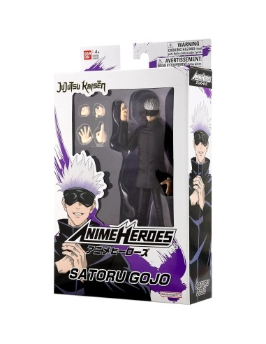 Figura de Acción Satoru Gojo - Jujutsu Kaisen - Bandai