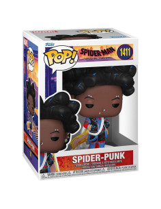 Funko POP! Spider-Punk Sin Máscara 12.57 cm Vinilo Coleccionable