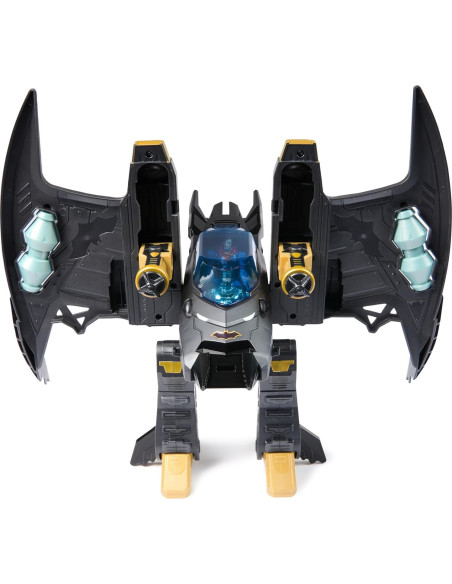 Batwing Transformable Metal Force Spin Master 2-en-1 Juguete