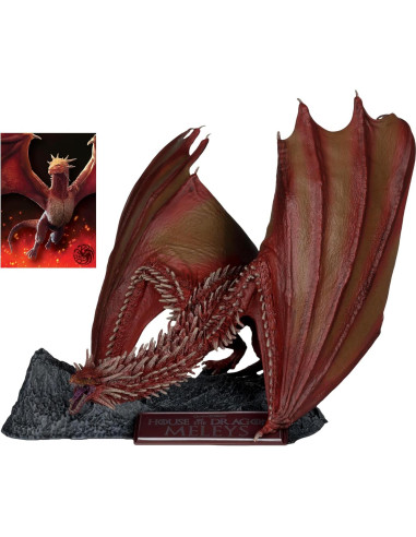 Figura Meleys Dragón McFarlane Toys 23cm Casa del Dragón