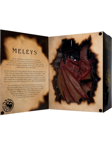 Figura Meleys Dragón McFarlane Toys 23cm Casa del Dragón