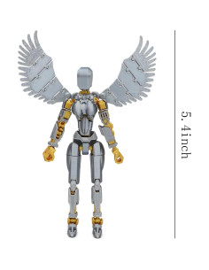 Figura de acción ONEST T13 Robot 18x15x3 cm 3D 2