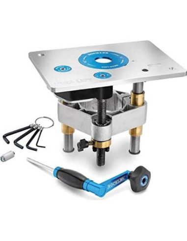 Elevador de Router Rockler Pro 8.4 kg con Placa de Aluminio