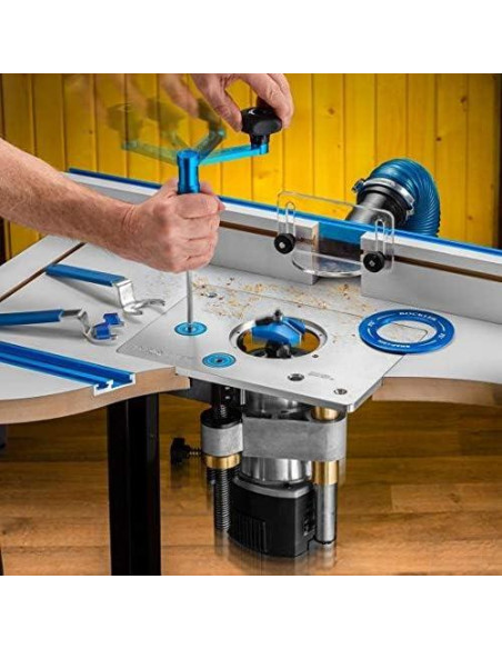 Elevador de Router Rockler Pro 8.4 kg con Placa de Aluminio