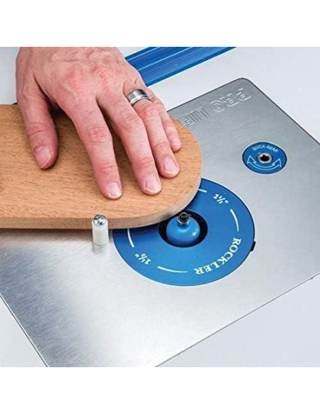 Elevador de Router Rockler Pro 8.4 kg con Placa de Aluminio