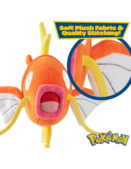 Peluche Pokémon Magikarp Jazwares 20 cm Suave Oficial