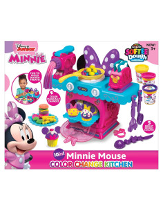 Juego de Cocina Softee Dough Minnie Mouse 10 en 1 para Niños