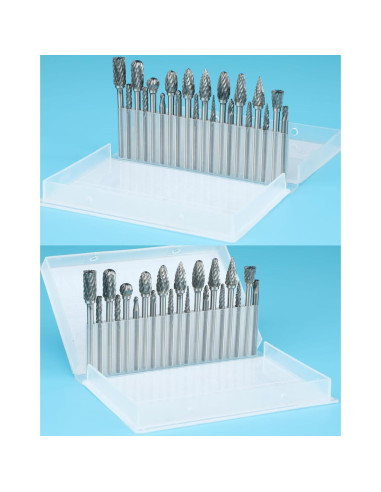 Juego de 20 Brocas de Carburo Sworker 3 mm para Dremel