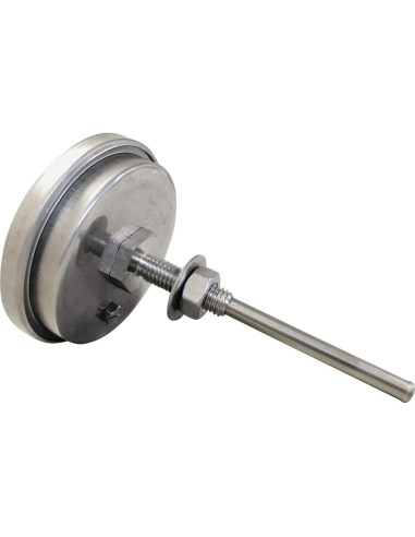 Termómetro de Barbacoa Black Face 2" con Vástago 3" M8