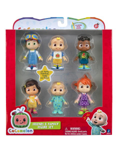 Set de Figuras CoComelon - 6 Personajes 7.62 cm - JJ, TomTom, YoYo, Cody, Nina 2