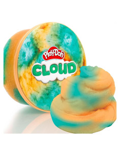 Play-Doh Nube Aroma Coco Verde Azulado Naranja 170 g