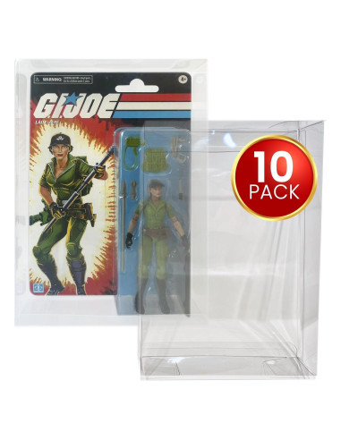 Funda Protectora EVORETRO para Figuras G.I. Joe - Paquete 10