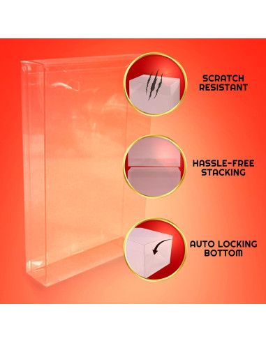 Funda Protectora EVORETRO para Figuras G.I. Joe - Paquete 10