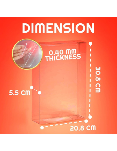 Funda Protectora EVORETRO para Figuras G.I. Joe - Paquete 10