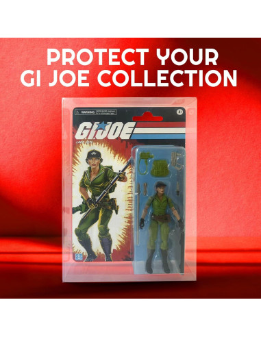Funda Protectora EVORETRO para Figuras G.I. Joe - Paquete 10