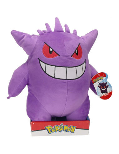 Peluche Pokémon Gengar Grande 30 cm - Oficial Wicked Cool