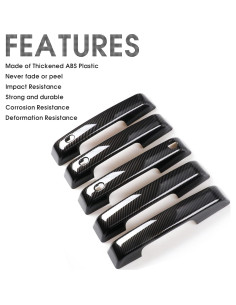 Cubiertas de Manijas de Puerta Sukemichi para Ford Bronco 2021-2025 2