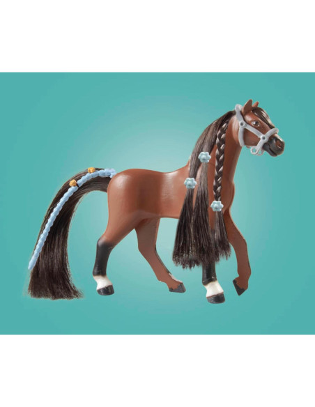 Caballos de Waterfall PLAYMOBIL 71355 - Set de Salto Ecuestre