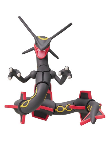 Figura Rayquaza Negro Moncolle Takara Tomy 8 cm