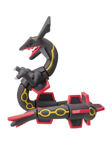 Figura Rayquaza Negro Moncolle Takara Tomy 8 cm