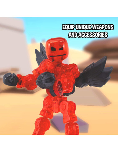 Klikbot Zing Serie 1 Héroes 4 Figuras Poseables 0.20 kg