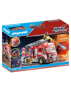 Camión de Bomberos Playmobil 71233 con 2 Figuras y Accesorios