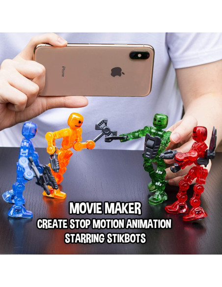 Klikbot Zing Serie 1 Héroes 4 Figuras Poseables 0.20 kg