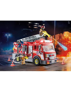 Camión de Bomberos Playmobil 71233 con 2 Figuras y Accesorios 2