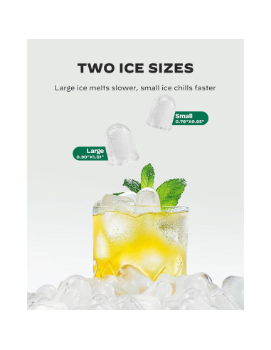 Máquina de Hielo Marsail MSIM27B, 11.79 kg/día, Compacta