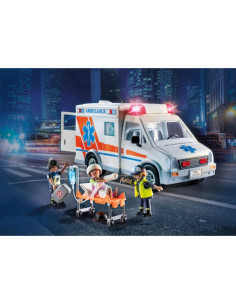 Ambulancia Playmobil 71232 con Sonidos y 3 Figuras 2