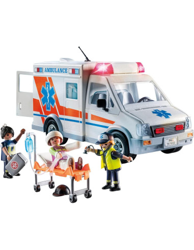 Ambulancia Playmobil 71232 con Sonidos y 3 Figuras