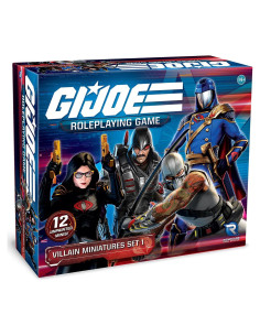 Set de Miniaturas de Villano G.I. Joe Renegade 12 Figuras 28mm