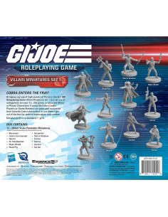 Set de Miniaturas de Villano G.I. Joe Renegade 12 Figuras 28mm 2