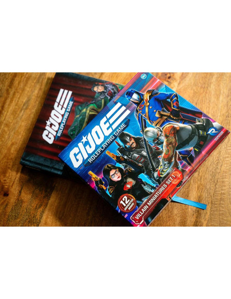 Set de Miniaturas de Villano G.I. Joe Renegade 12 Figuras 28mm