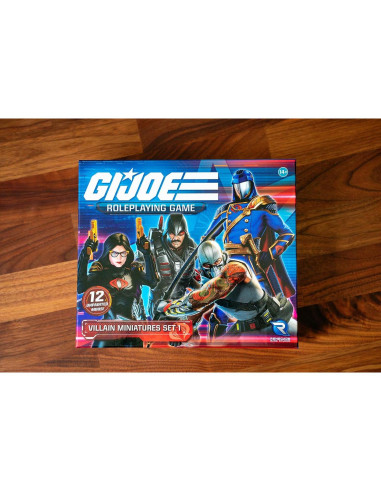 Set de Miniaturas de Villano G.I. Joe Renegade 12 Figuras 28mm