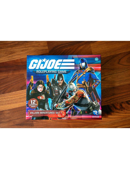 Set de Miniaturas de Villano G.I. Joe Renegade 12 Figuras 28mm