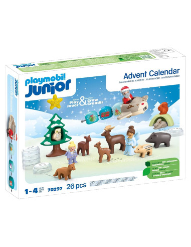 Calendario de Adviento Playmobil Junior Navidad Nevosa