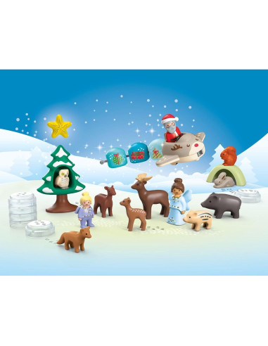 Calendario de Adviento Playmobil Junior Navidad Nevosa