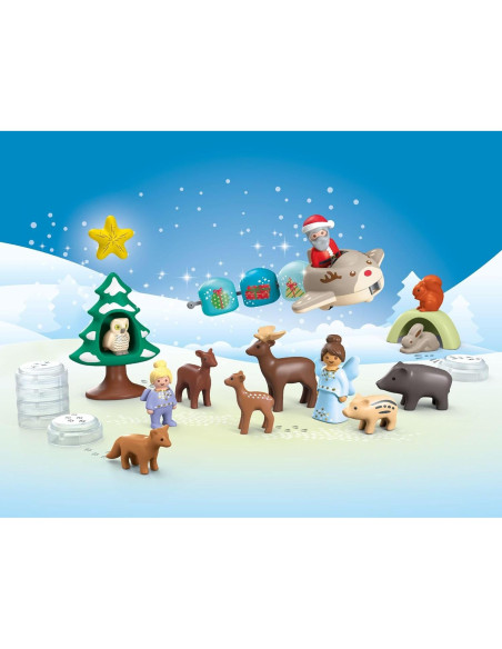 Calendario de Adviento Playmobil Junior Navidad Nevosa
