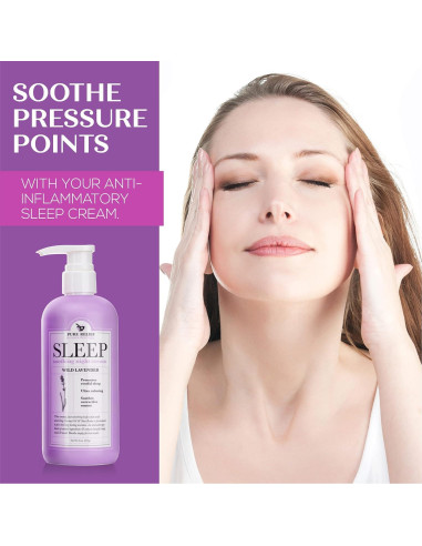 Loción Corporal de Sueño Pure Relief 453.6 g - Lavanda y Coco