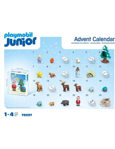 Calendario de Adviento Playmobil Junior Navidad Nevosa