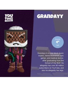 Figura de Vinilo Youtooz Grandayy 10,16 cm Coleccionable 2