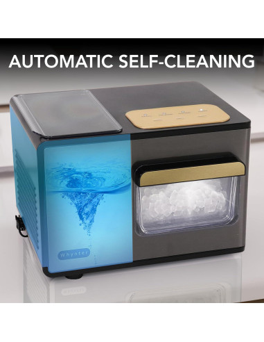 Fabricador de Hielo Nugget Whynter IBX-388BG 18kg Autolimpiante