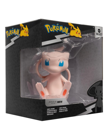 Figura de Vinilo Mew Pokémon Jazwares 10 cm Detalles Auténticos