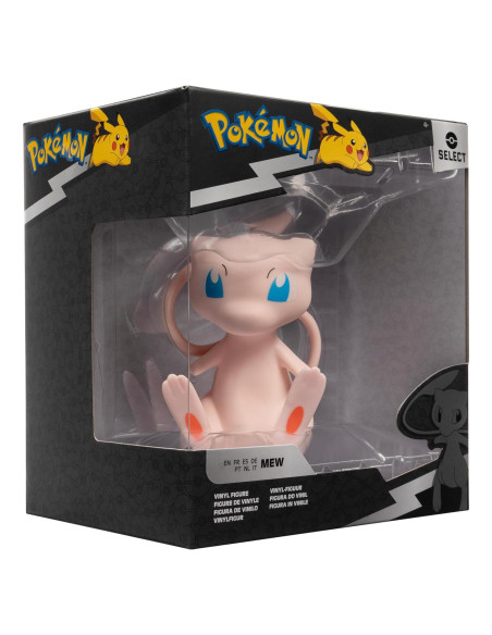 Figura de Vinilo Mew Pokémon Jazwares 10 cm Detalles Auténticos Figura de Vinilo Mew Pokémon Jazwares 10 cm Detalles Auténticos
